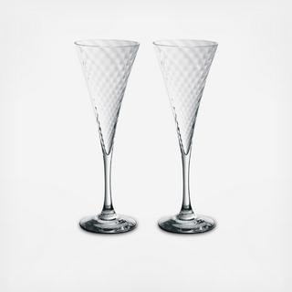 Helena Champagne Flute, Set Of 2