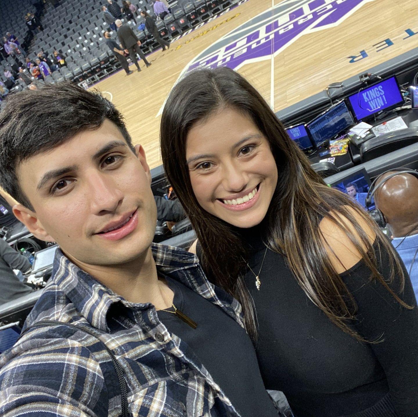 First Courtside Date!