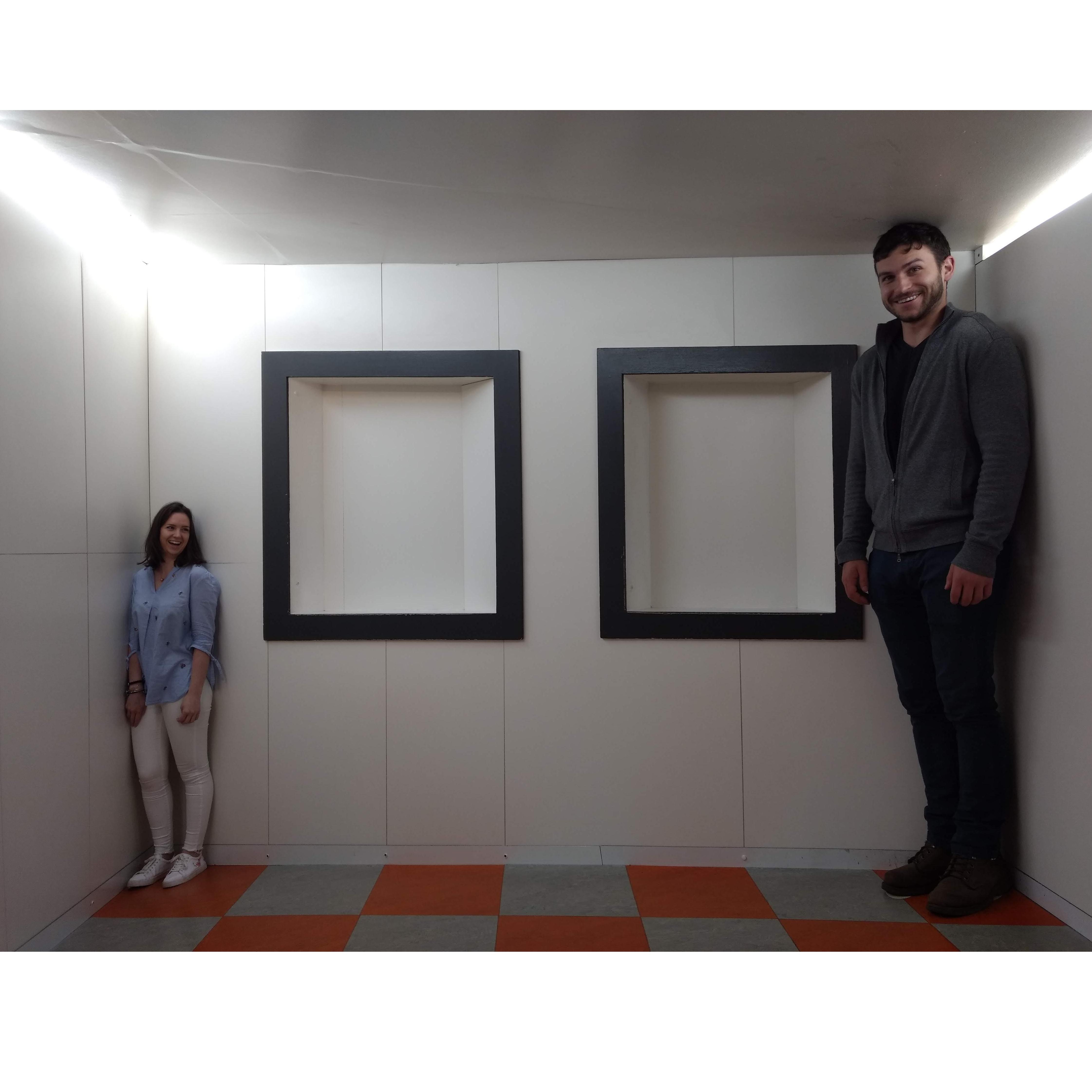 Wait what happened?? This was taken in a "Camera Obscura" in Edinburgh, 2018