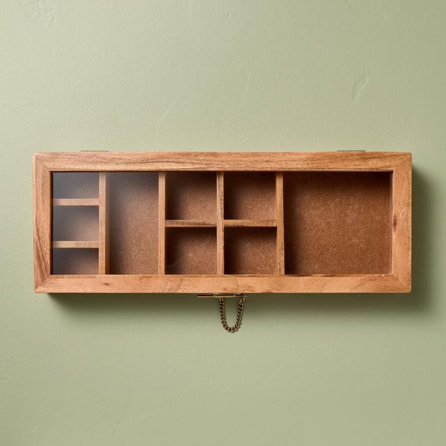 Small Wood Curio Box - Hearth & Hand™ with Magnolia