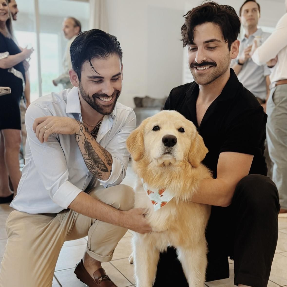 Seth’s younger brothers (Noah and Halen) ft. Hairy Pawter (Sarah and Todd’s dog)