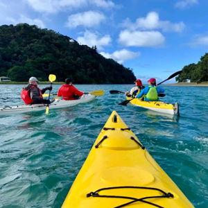 Guided kayaking tour