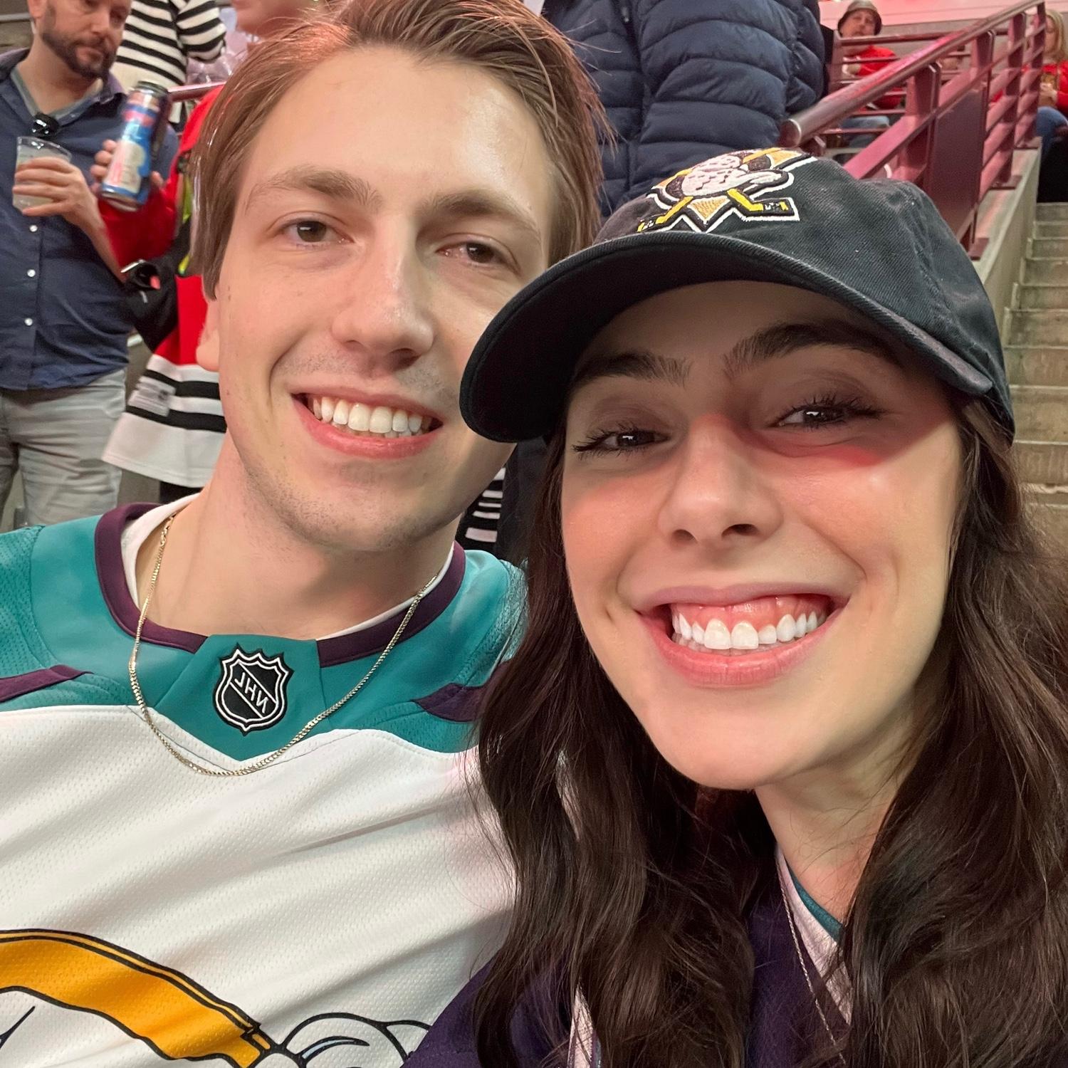 Adam is now an honorary Ducks influencer