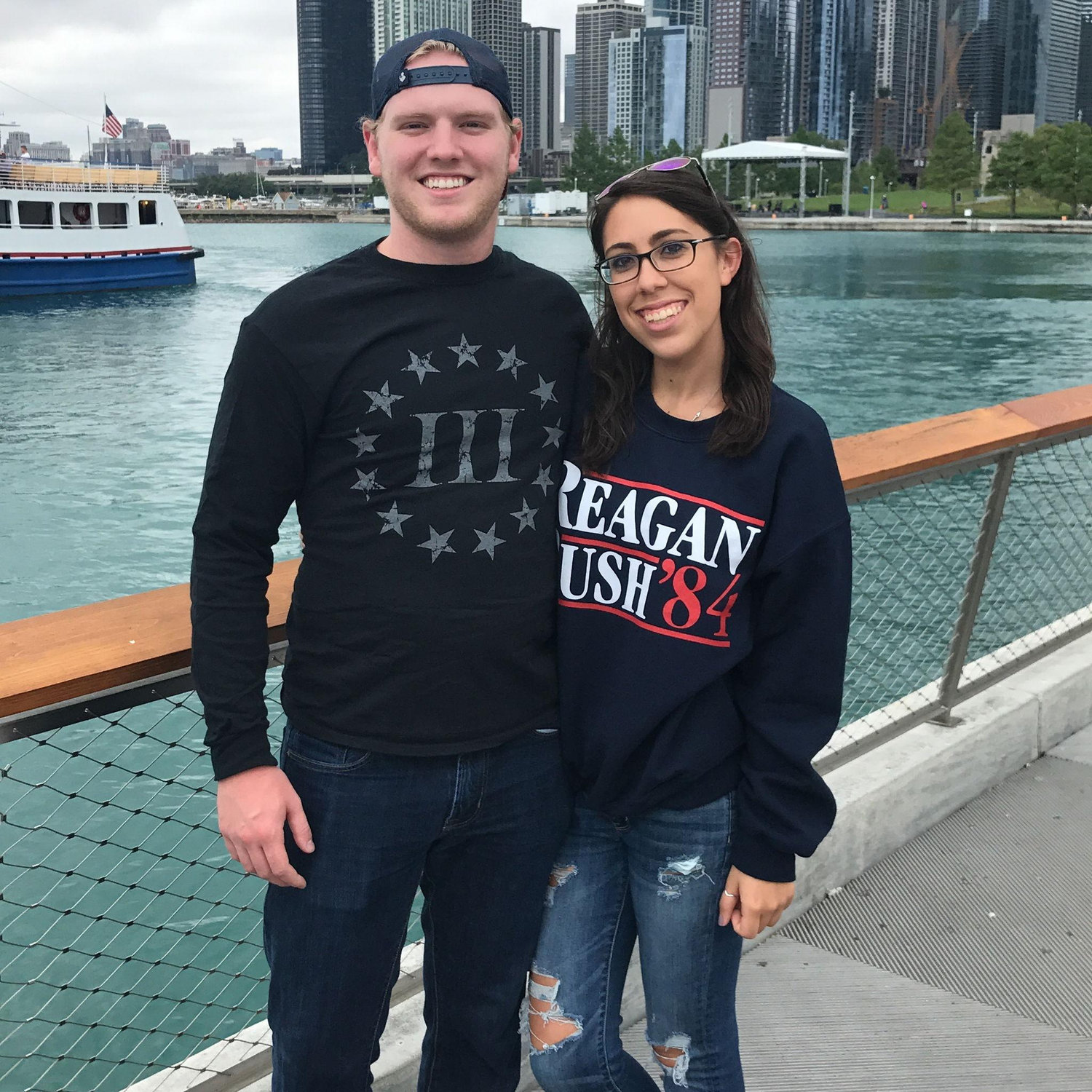 At the Chicago Pier after a successful Chapter Leader Summit with Turning Point - July 2017