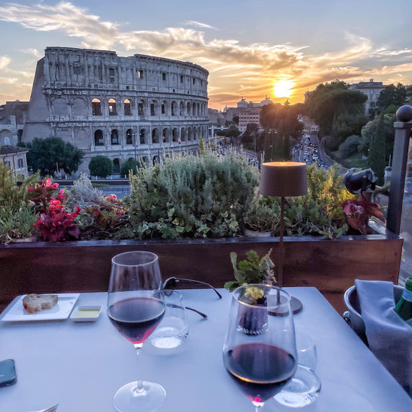 Rome Farewell Dinner for Erin & Brandon