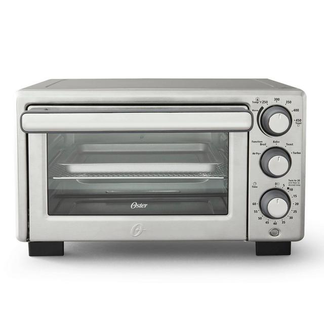 Oster Compact Countertop Oven With Air Fryer - Stainless Steel