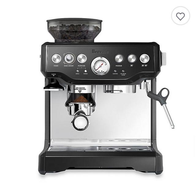 Breville® The Barista Express™ BES870BSXL Espresso Machine in Black Sesame