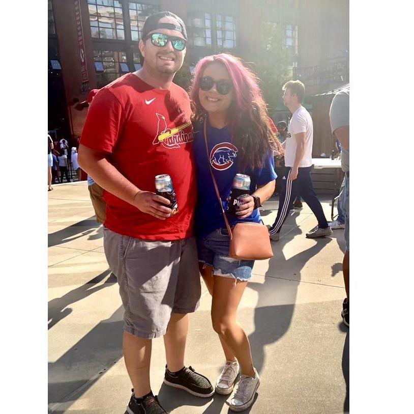 Our first Cubs game ;)