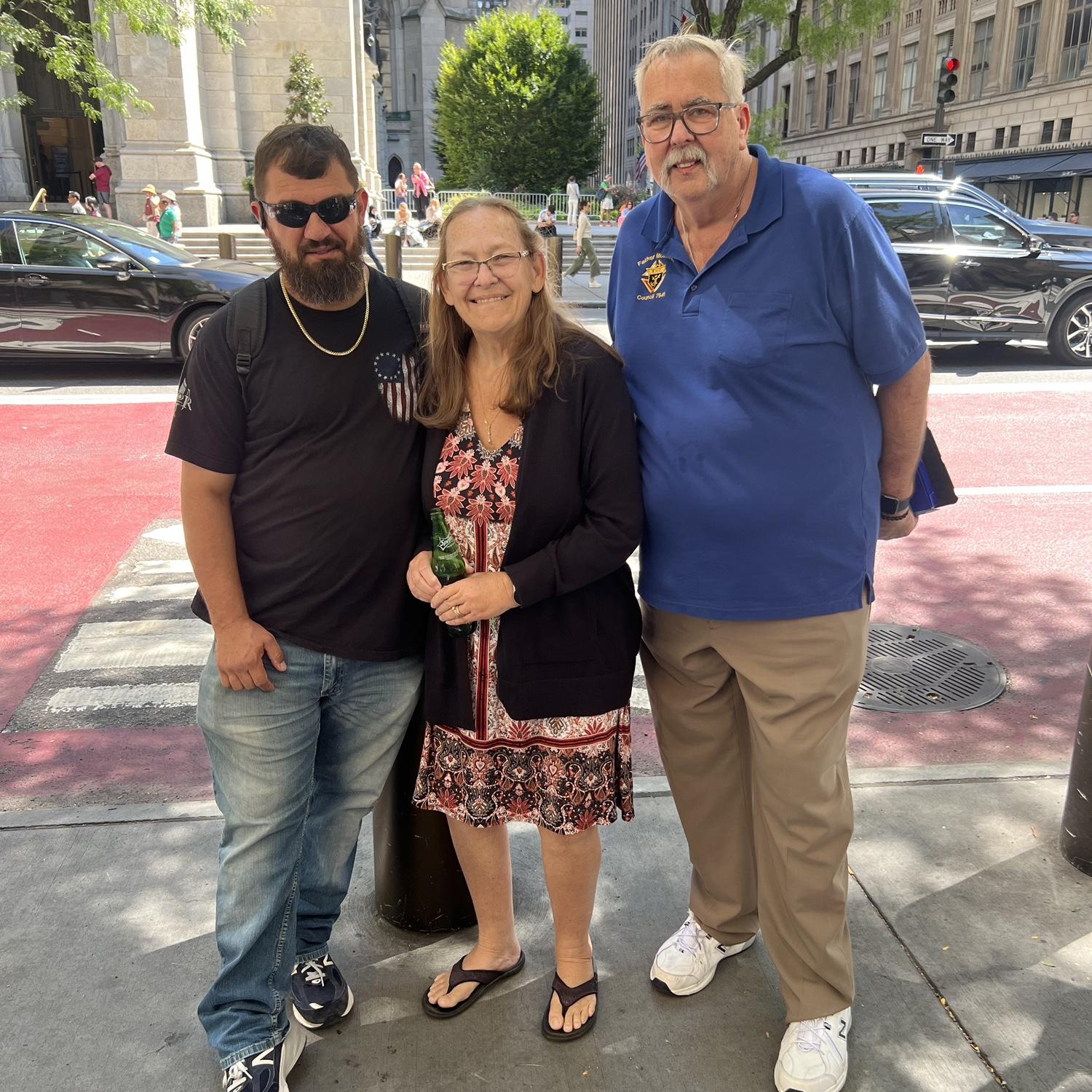 Chris, Cindy (Chris’ mom), and Steve