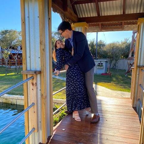 Reilly sweeping Riley off her feet, as per usual