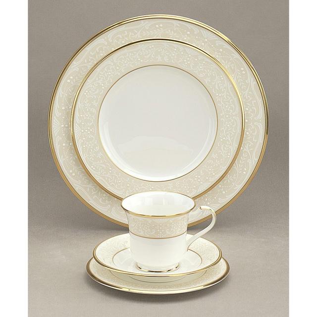 Noritake "White Palace" 5-Piece Place Setting