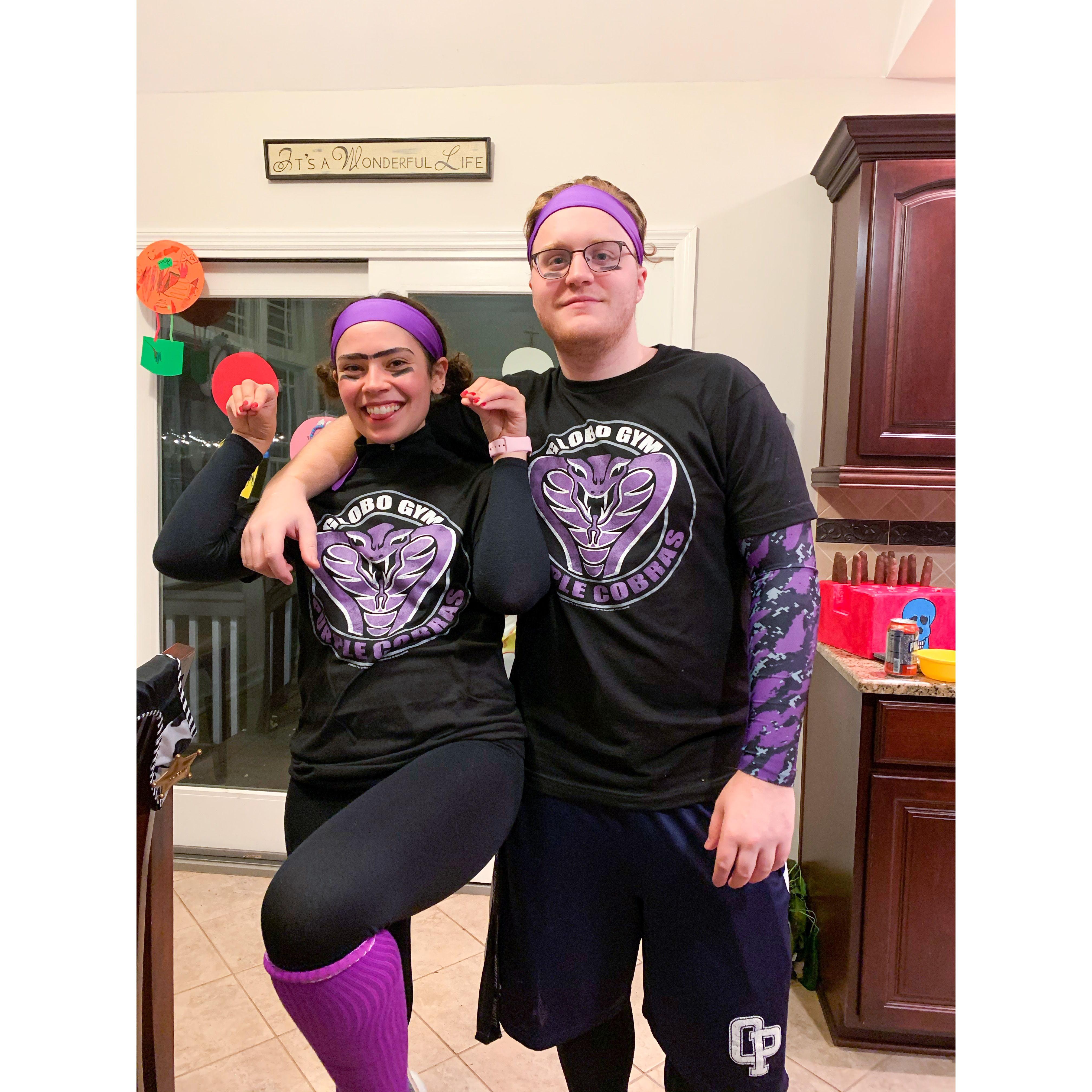 Purple Cobras Halloween with Ariana and Jordan