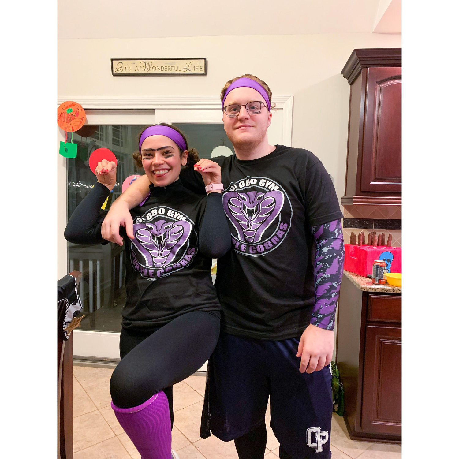 Purple Cobras Halloween with Ariana and Jordan