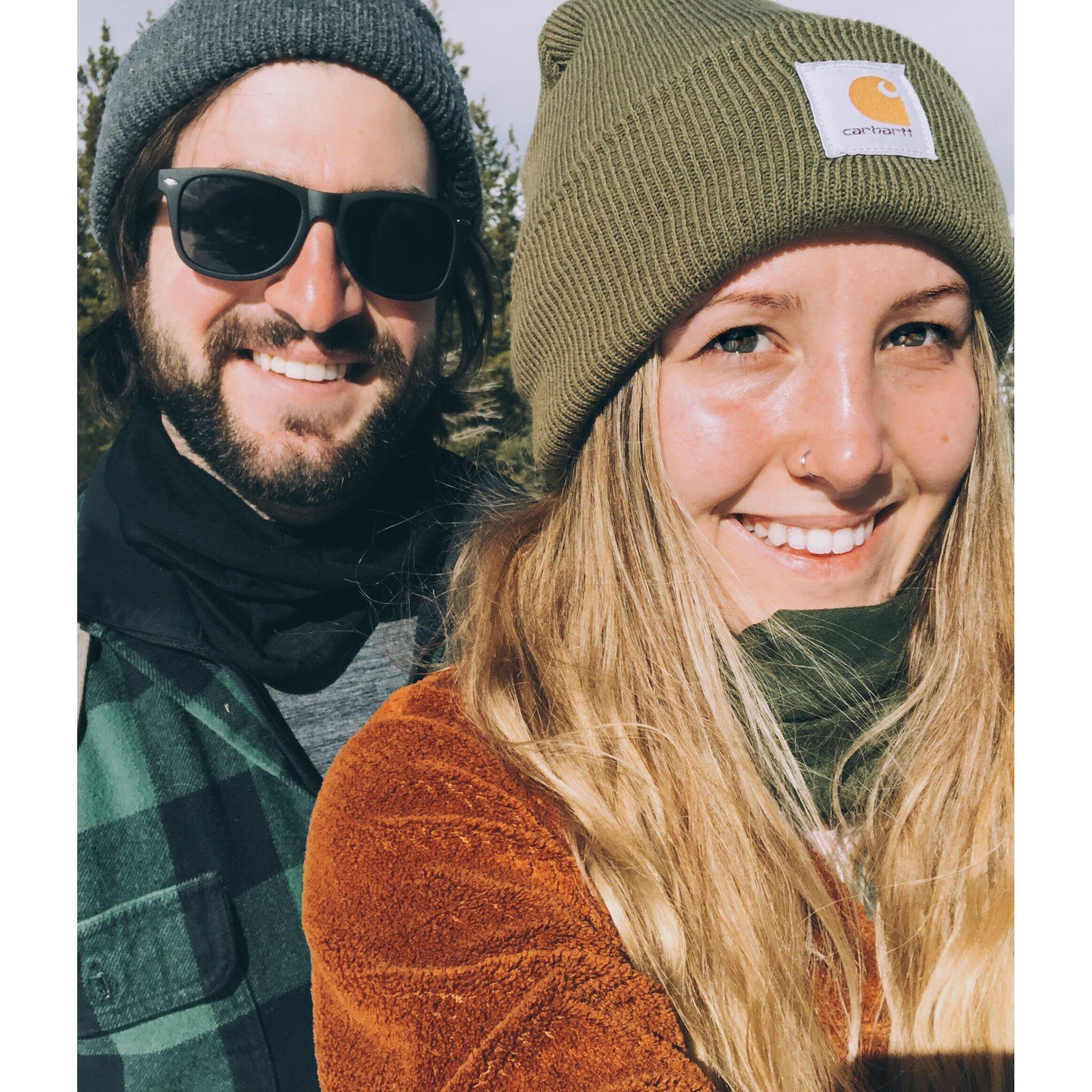 Snowshoeing in 2019.