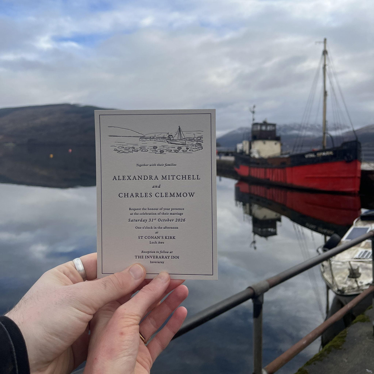 Invites are officially out. We’re very excited to have everyone coming.