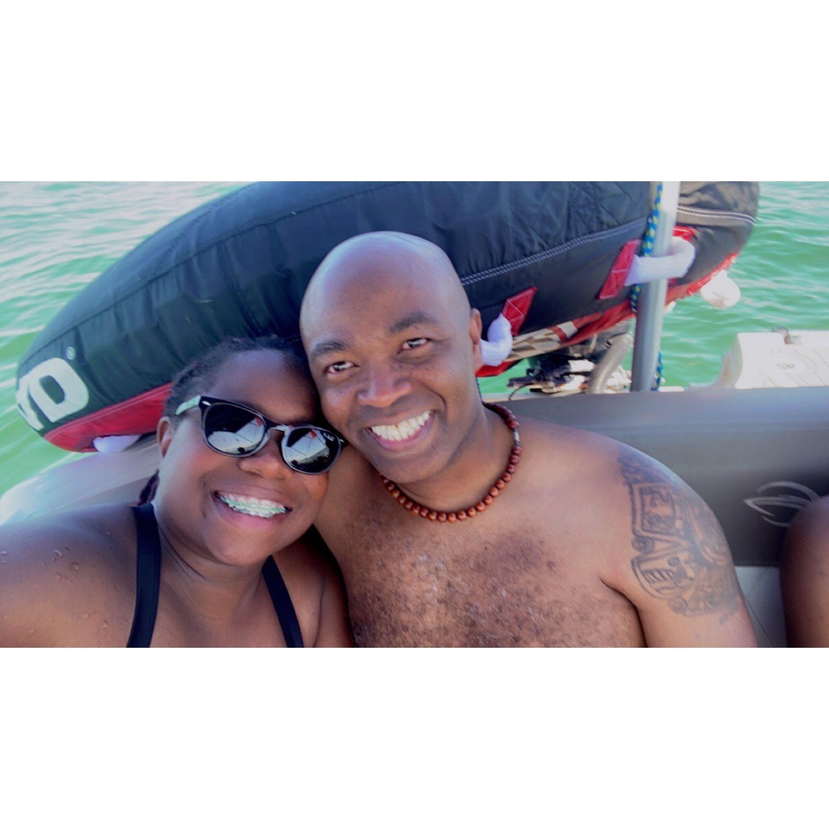 Boating on Lake Havasu