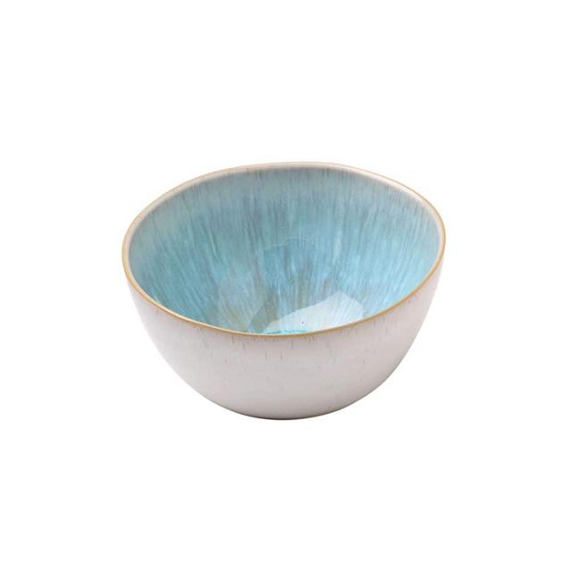 Casafina Ibiza Collection Fine Stoneware Ceramic Oval Bowl Small 10", Sea