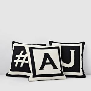 Jonathan Adler - Letter Pillow, 16" x 16"