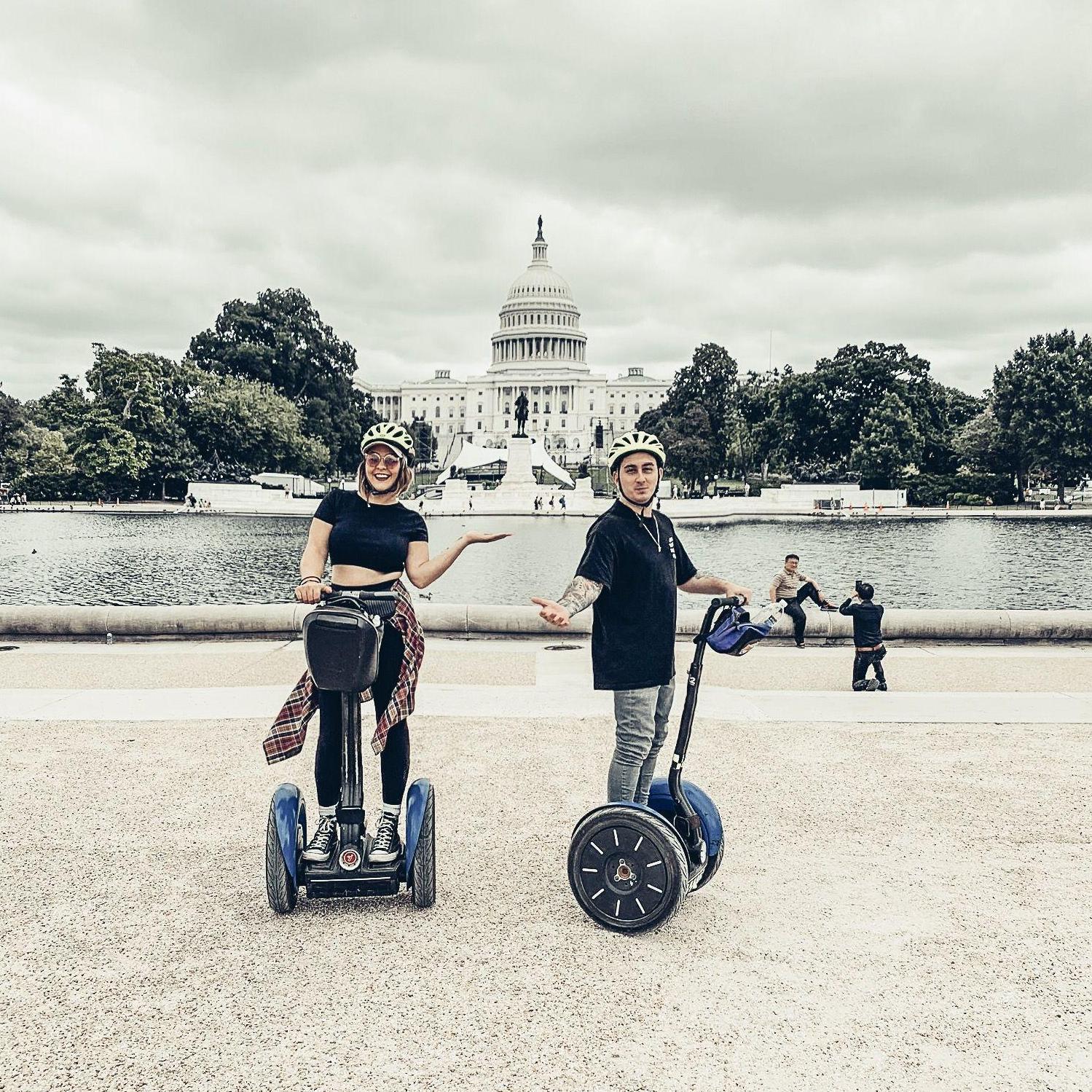 A little tour past the US Capital on Segway