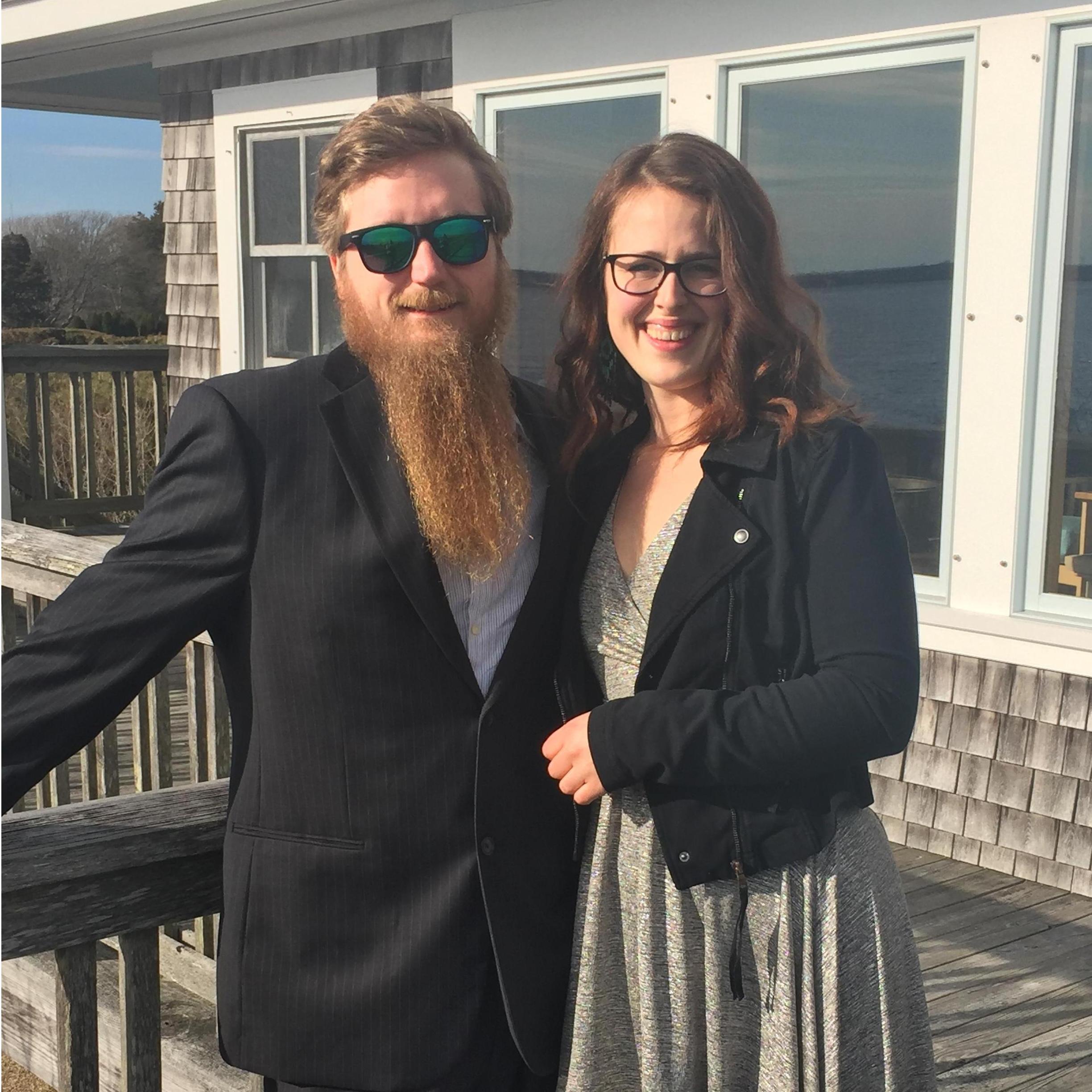 Hours before we get engaged! 
New Bedford, MA