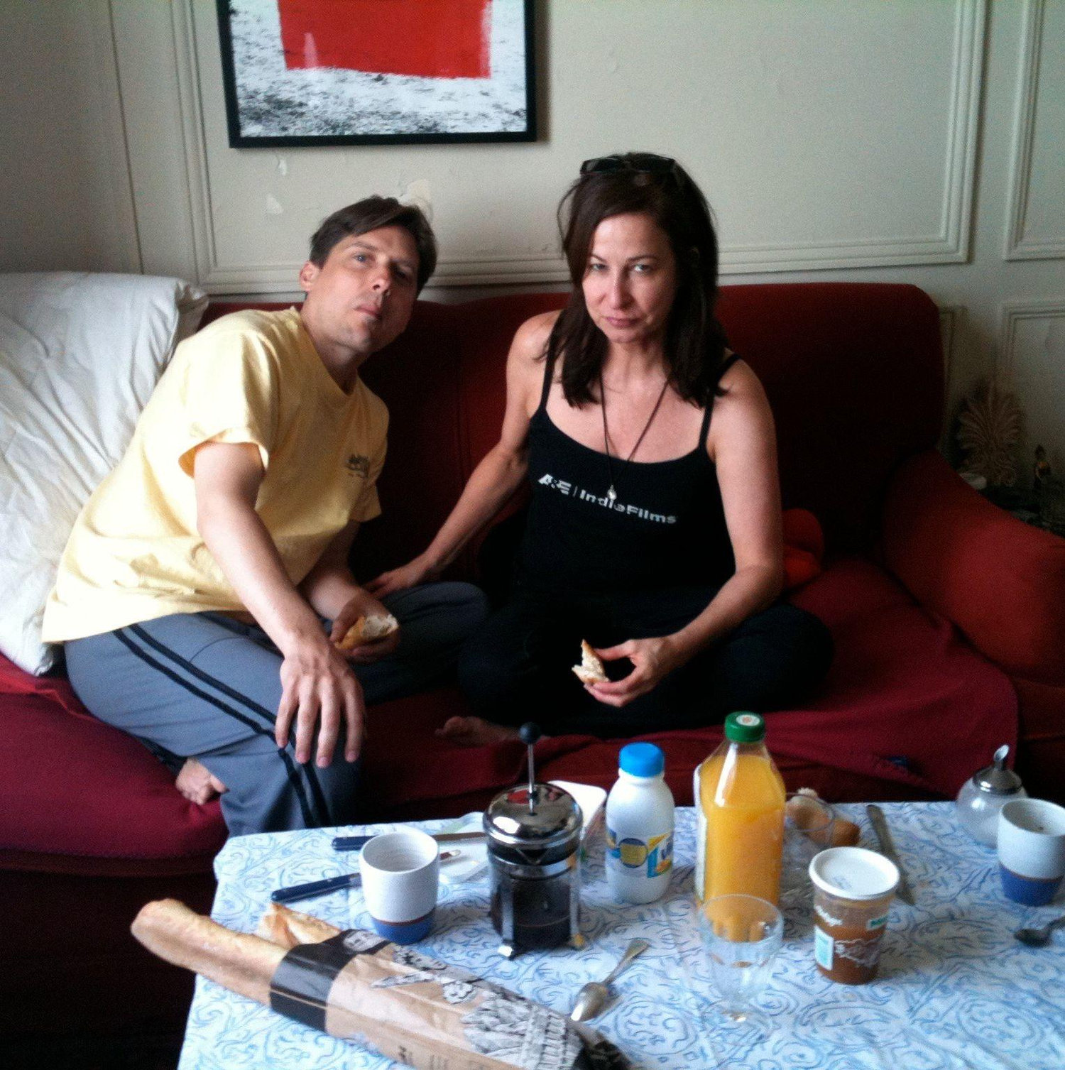 Breakfast at Christophe's, Paris 2011