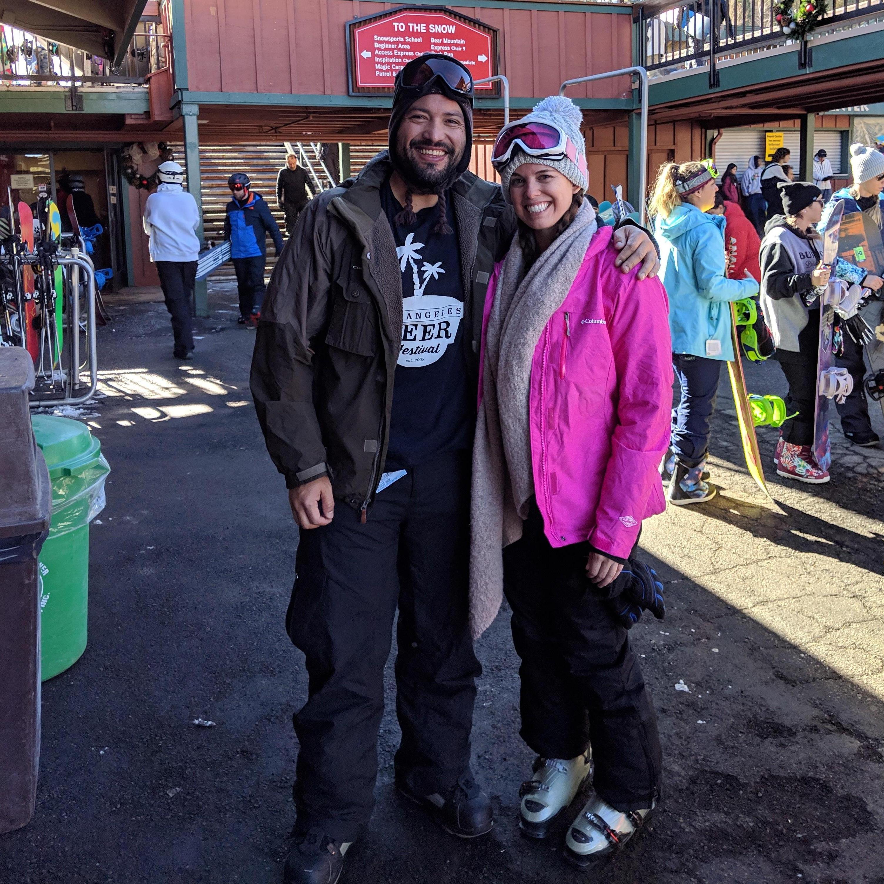 2018 Big Bear trip (moments before Rogelio broke his wrist)