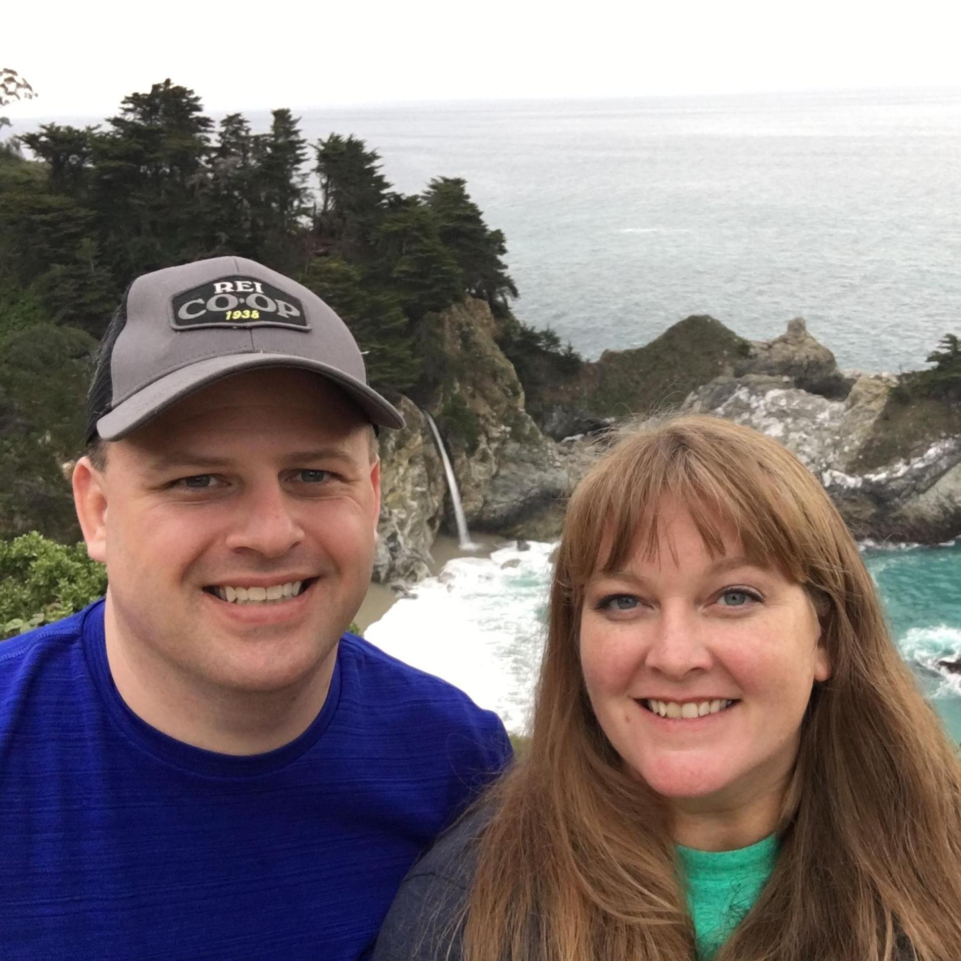 Our first camping trip to Big Sur.