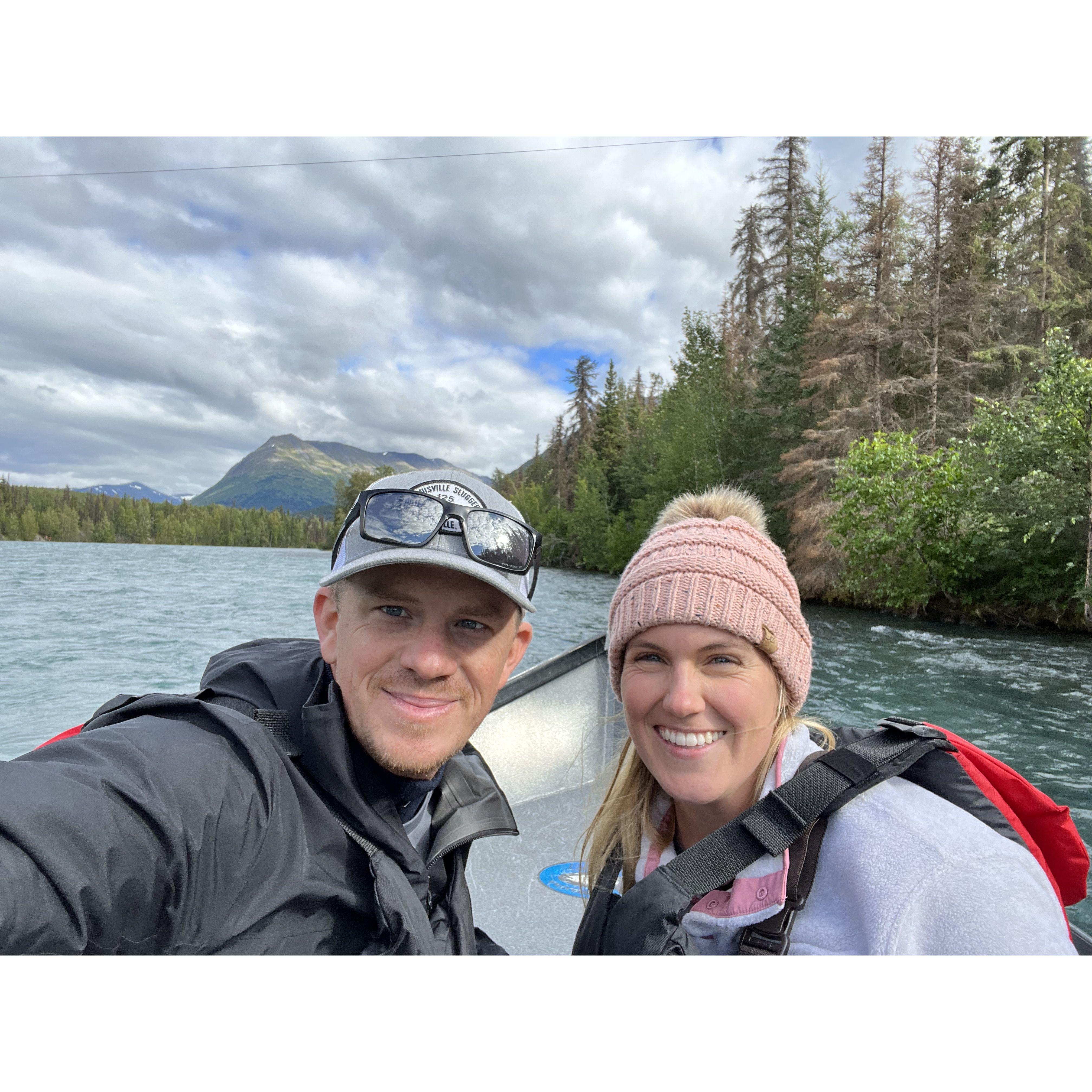 Salmon fishing in Alaska