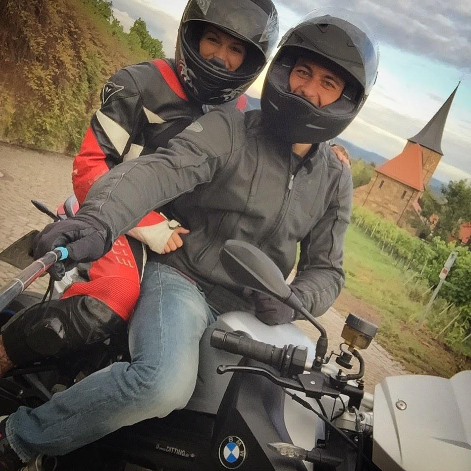 Sightseeing nearby Basti's hometown. In Weinsberg, Germany (September 2015)