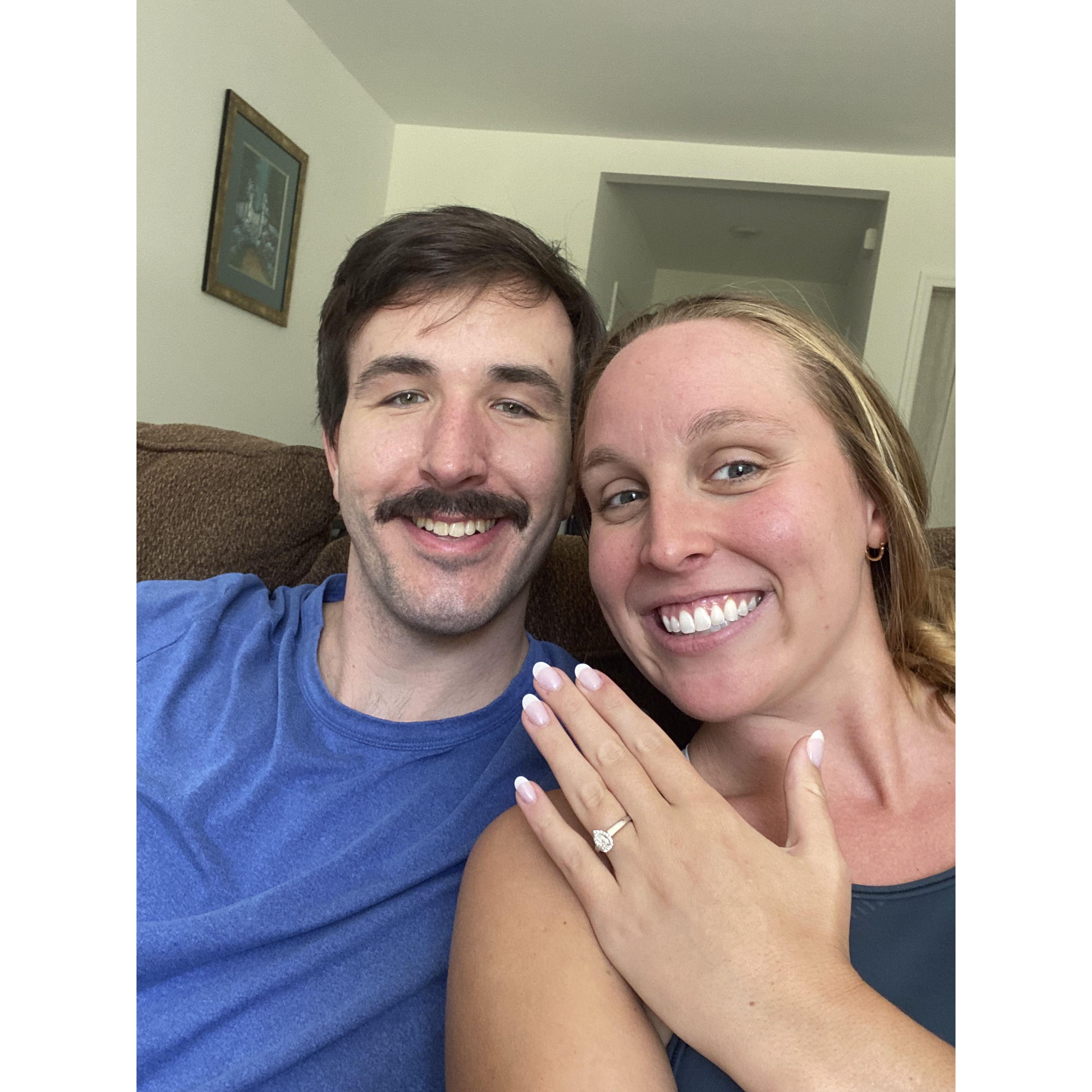 May 18, 2024. The day we got engaged!