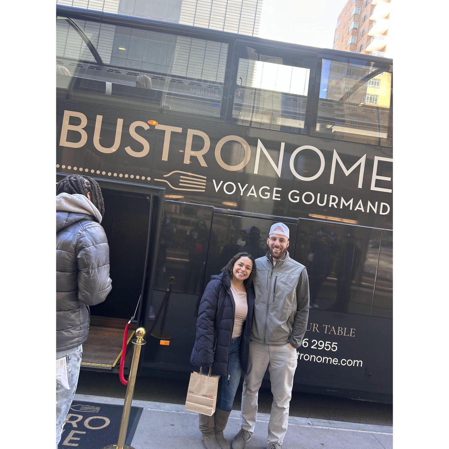 03/08/25 A romantic date with a twist! 5-star dining on a bus in NYC. Highly recommend to anyone who doesn't want to walk around the city in the winter, and still have a beautiful dining experience.
