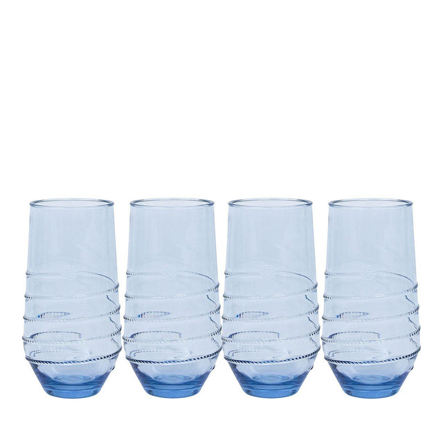 Juliska Amalia Acrylic Large Tumbler, Set of 4