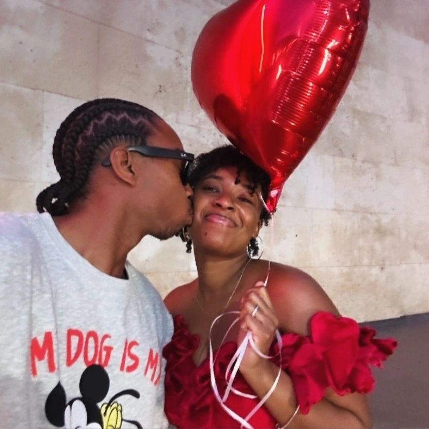 Celebrating Love on Valentines Day.