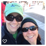 The first 5K we ever ran together, the "Vixen 5K" in DC.