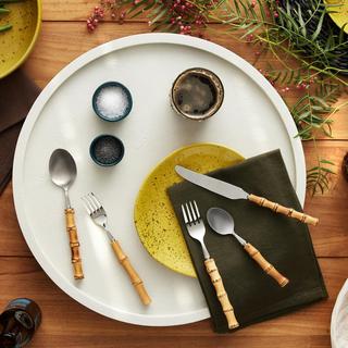 Zoya 5-Piece Flatware Set, Service for 1