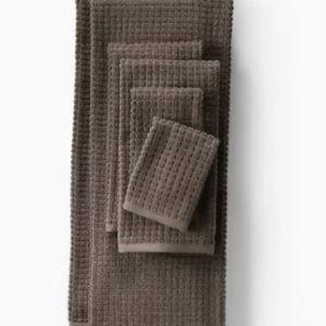 Cotton Waffle Towel 6-Piece Set