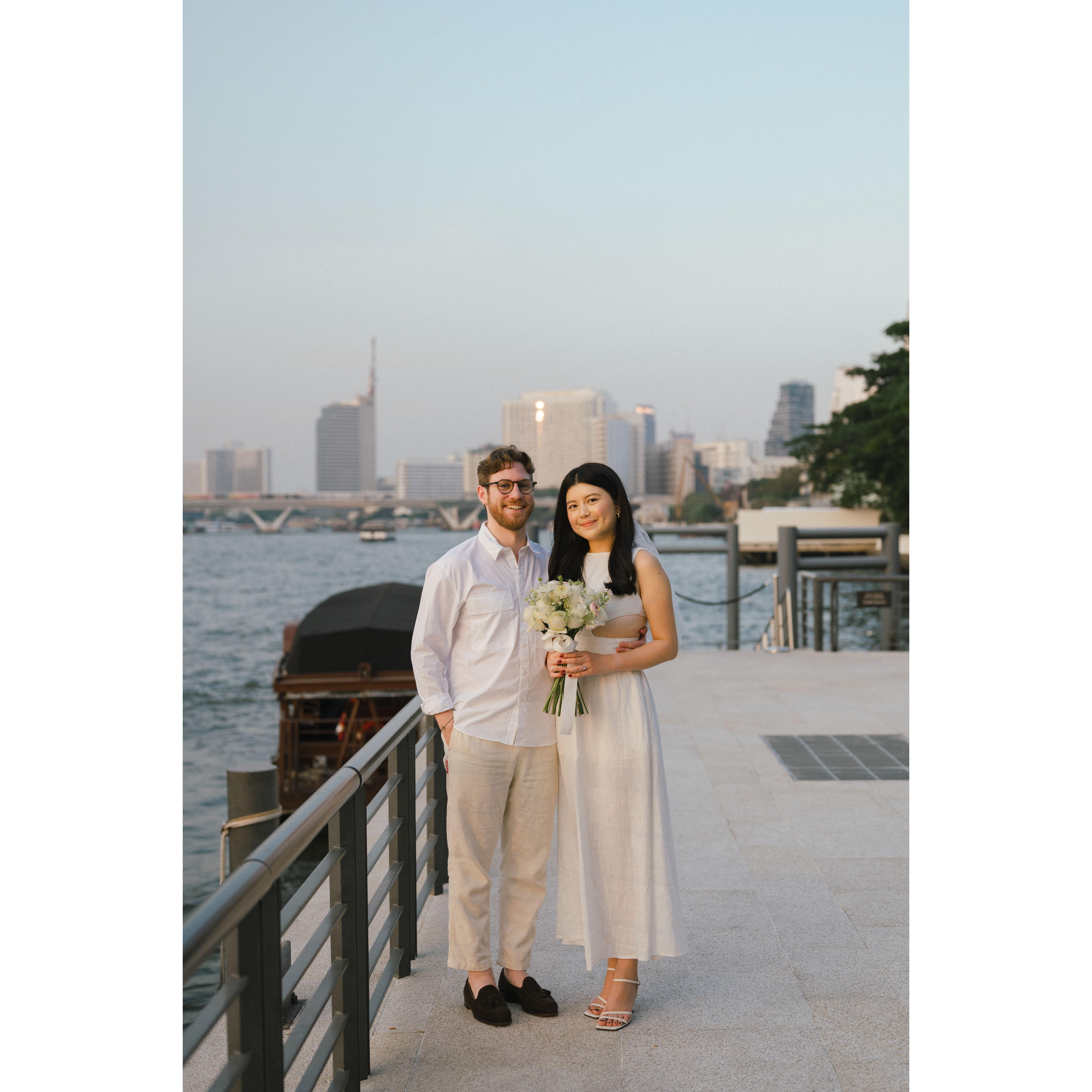 Our engagement shoot in Bangkok