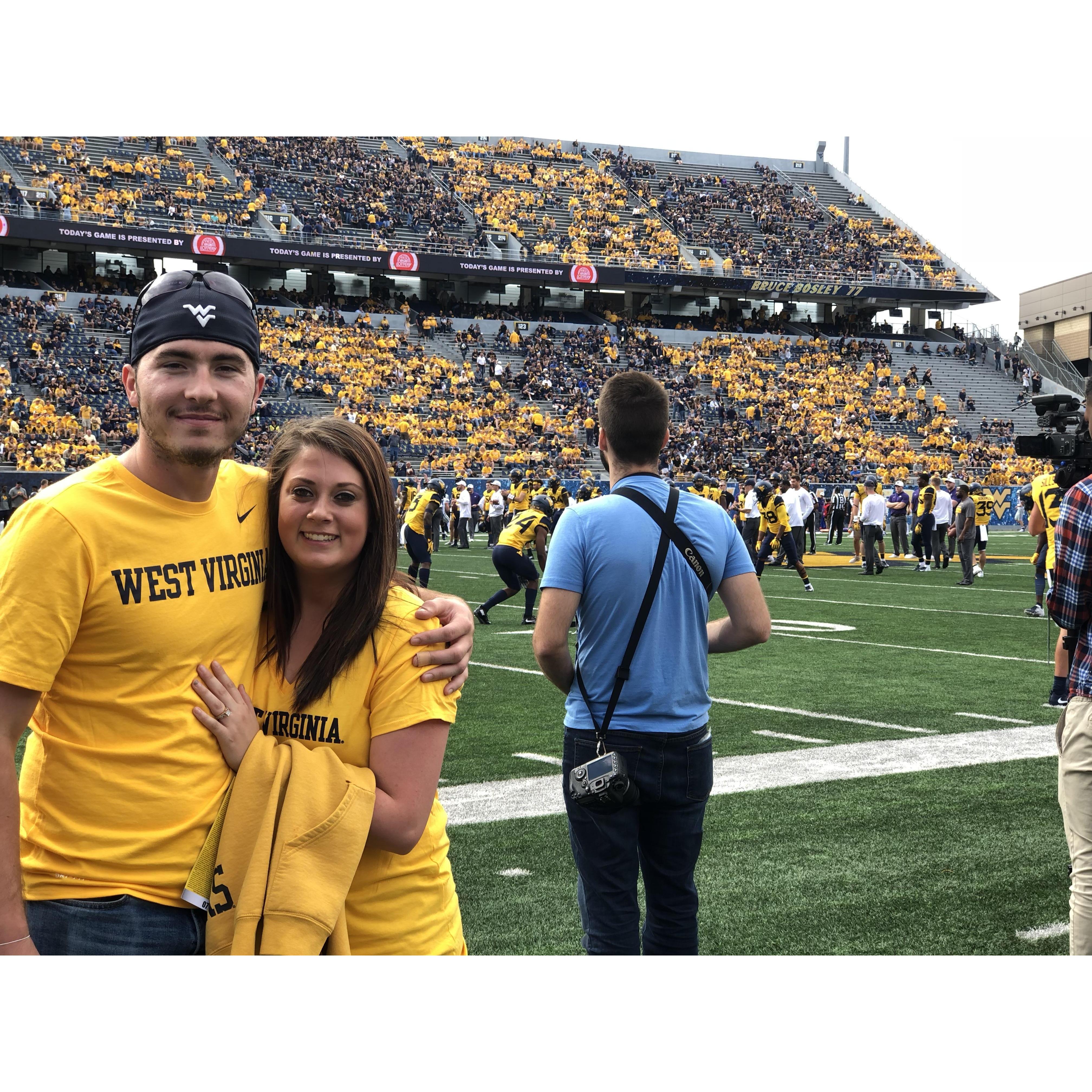 West Virginia Mountaineers:)