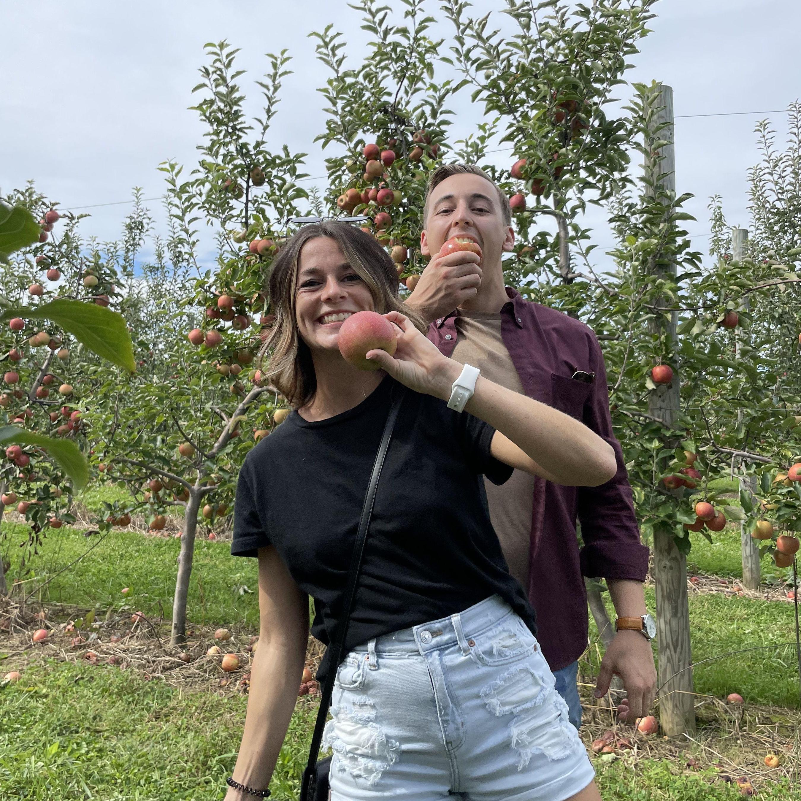 October 2021.  We first started dating in October 2017 while apple-picking, and each year we now make a point to pick apples to celebrate our anniversary.