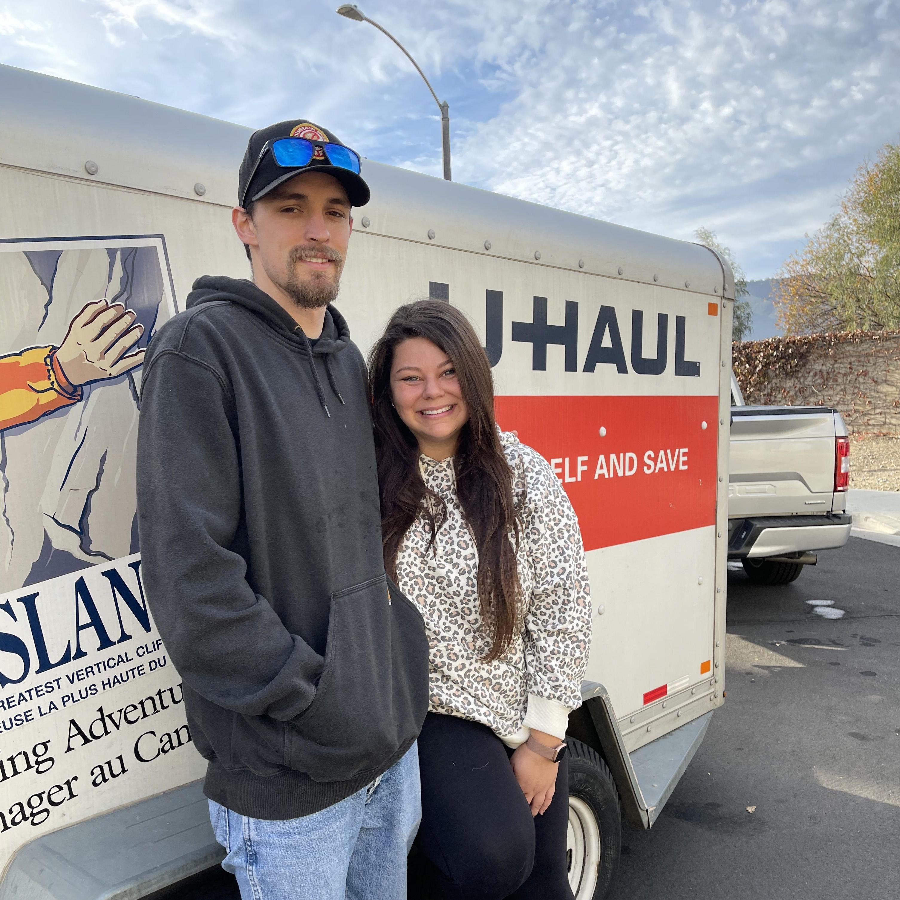 Packed up the uhaul trailer for our move from CA->TN.