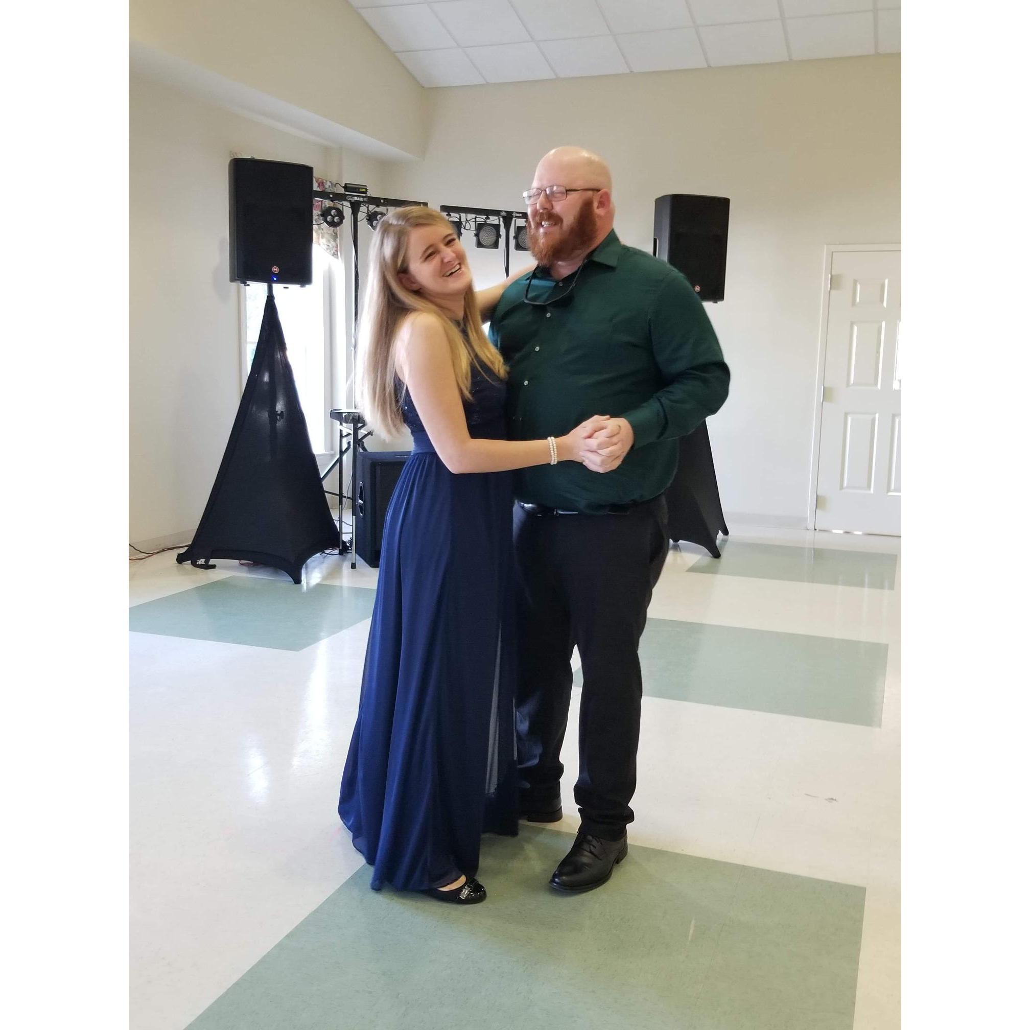 First time we danced together