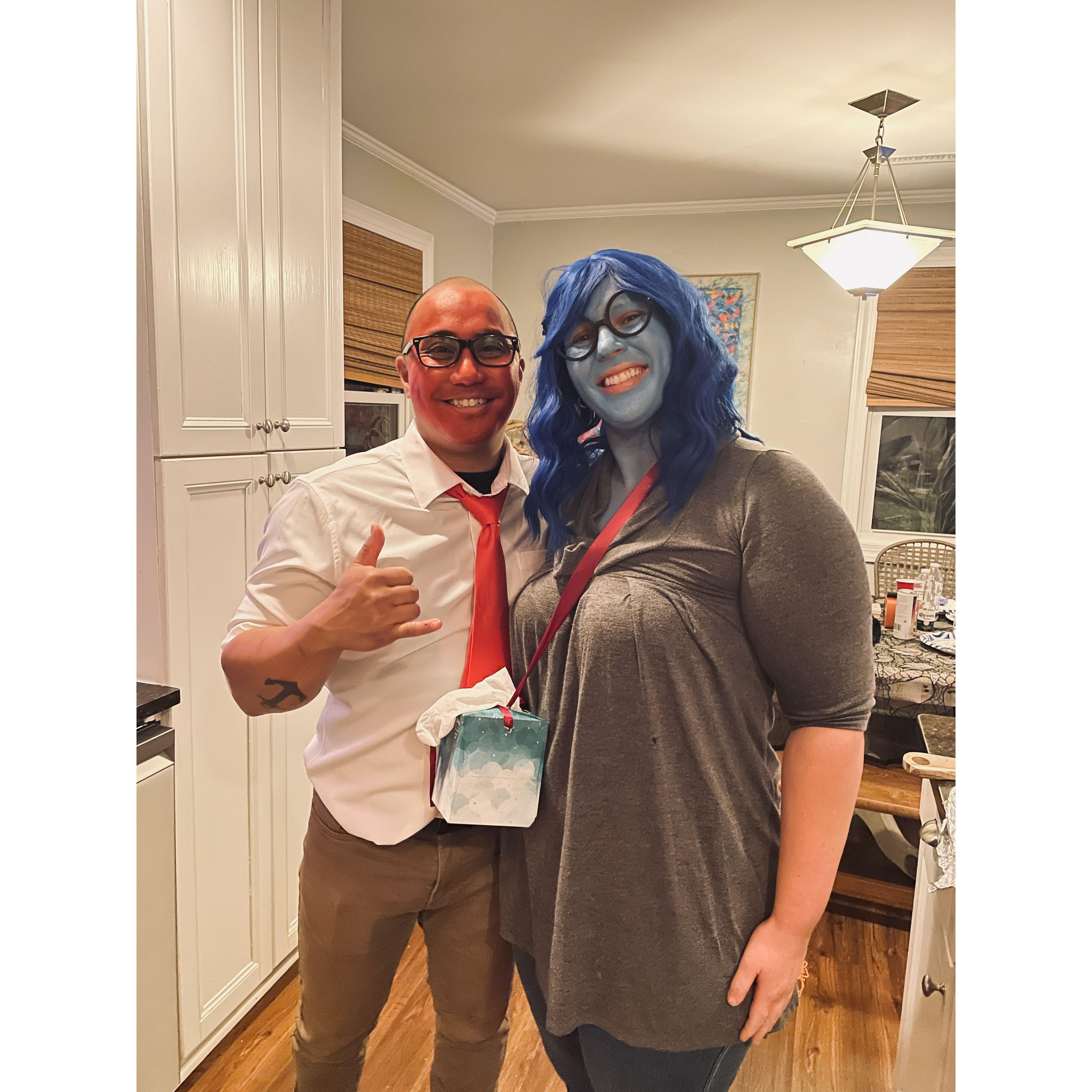 Inside Out "Anger" and "Sadness"