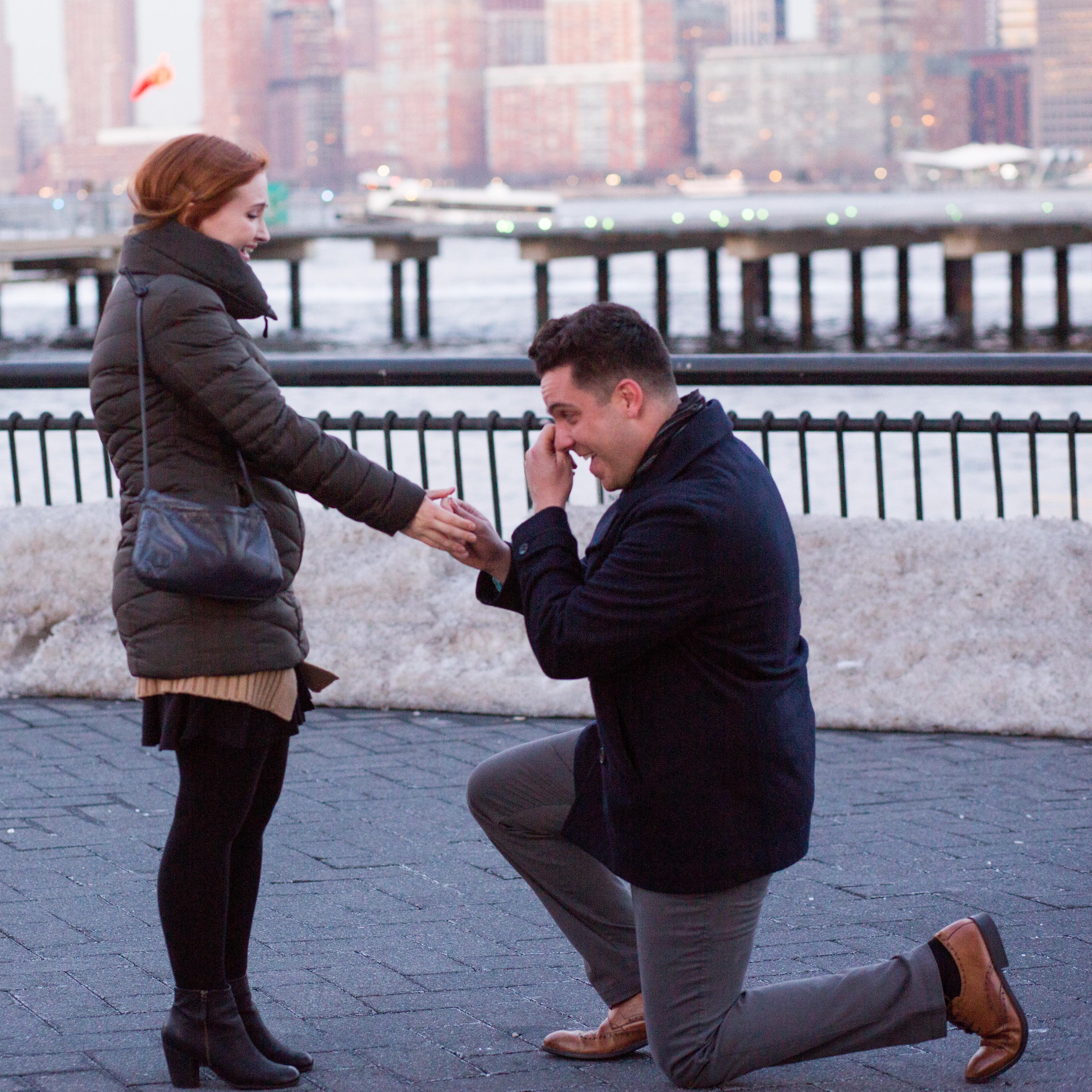The proposal... Valentine's Day 2017