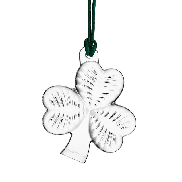 Waterford Mini Shamrock Ornament