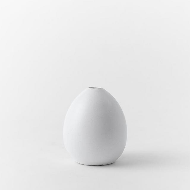 Pure White Ceramic Egg