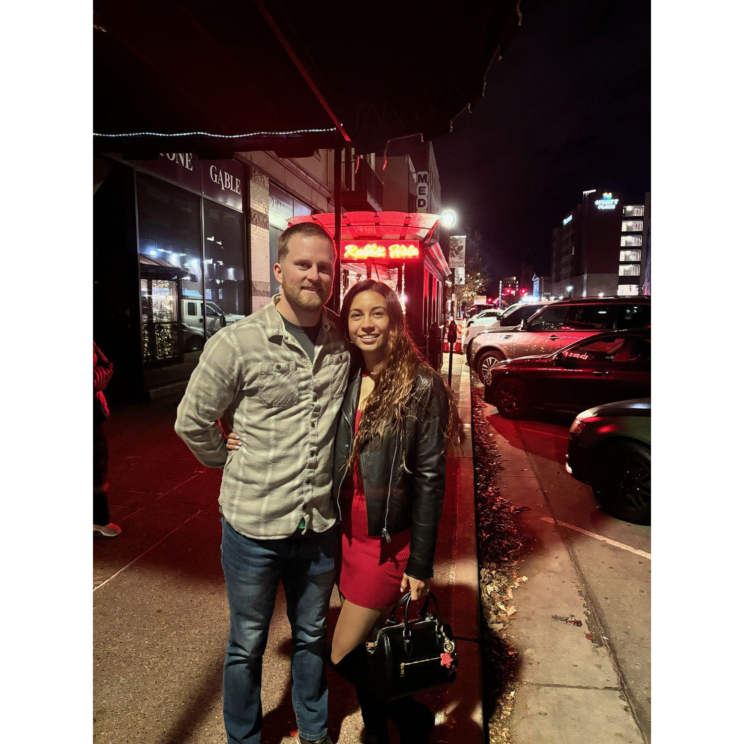 Two cuties on a night out!