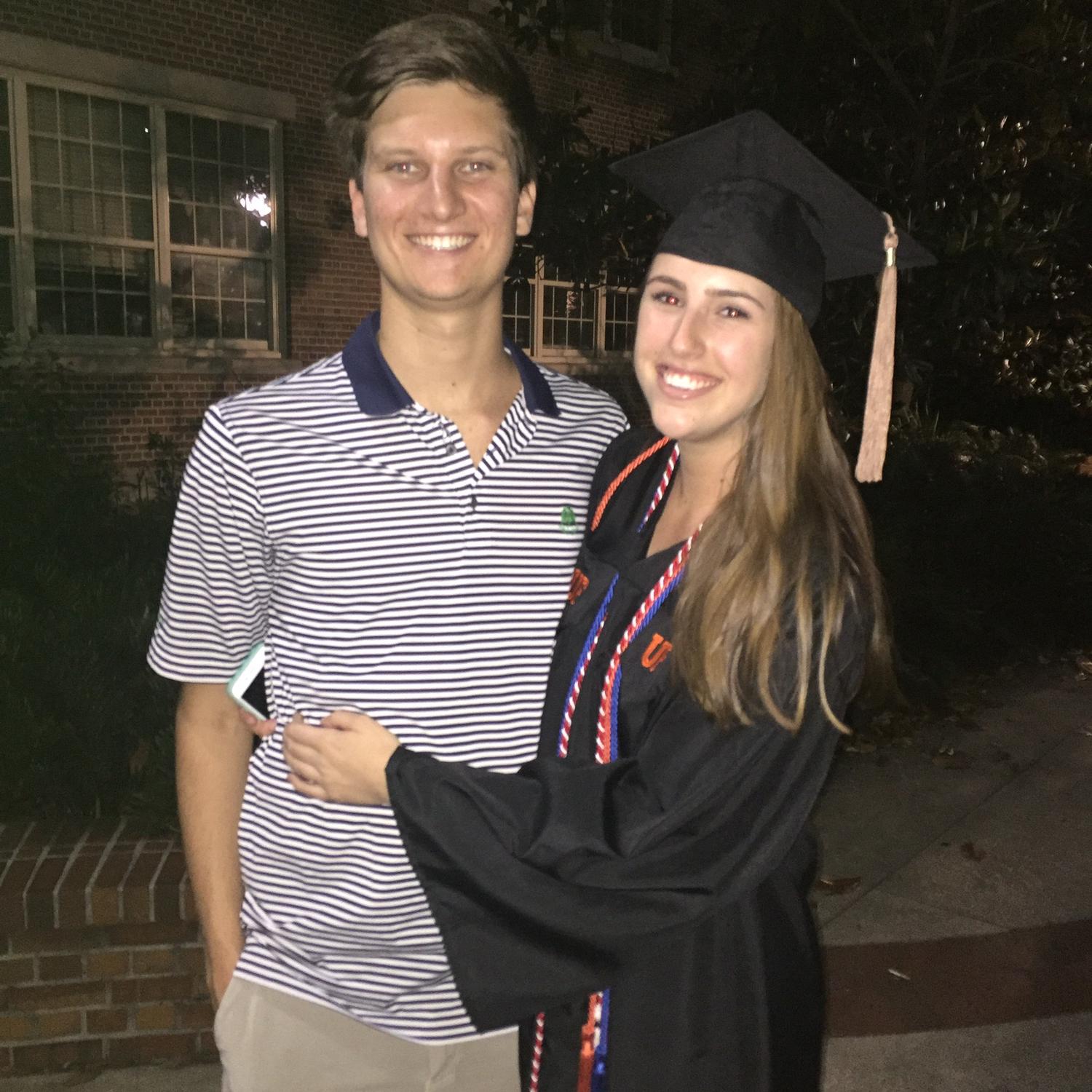 2016: Briana graduates UF, Gainesville, Florida