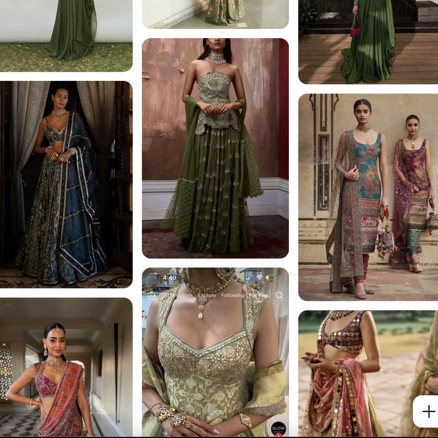 Women's reception inspo