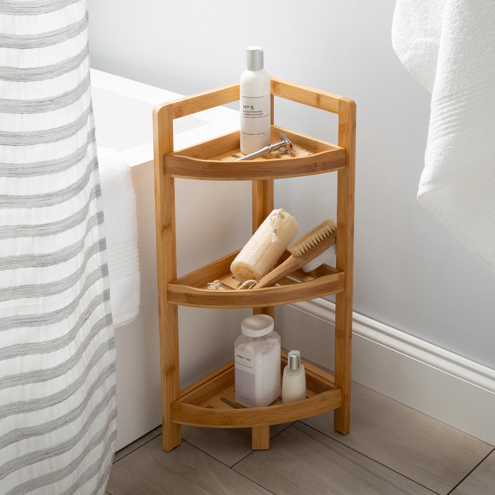 White 24.62 in. W Bathroom Space Saver, 3 Tiers, Over The Toilet Storage Cabinet, Better Homes & Gardens