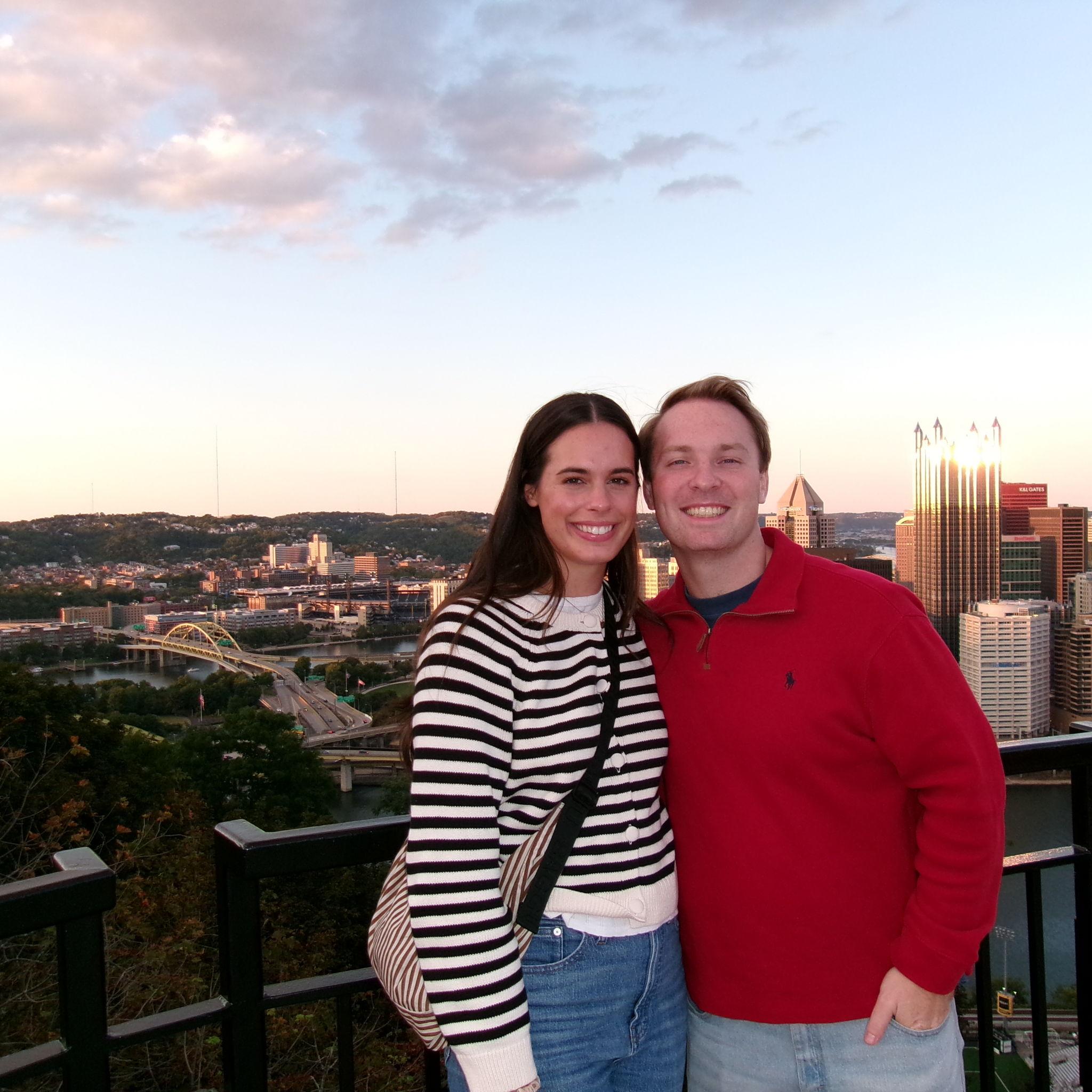 Our 5 year anniversary (and the day Liz got her wedding dress!)